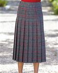 Bude Pure Wool Pleated Skirt
